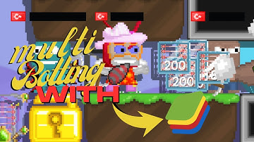 How to auto farm with Bluestacks! (Growtopia) -BFG,Put And Break