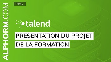 Vidéo présentation du projet de la formation ETL Talend Open Studio