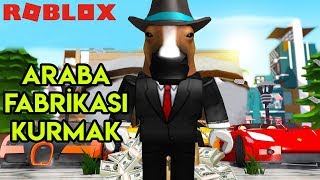 Kendi Araba Fabrikamızı Kuruyoruz  | Car Tycoon | Roblox Türkçe