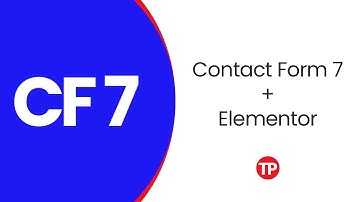 Contact Form 7 en Elementor - Cómo agregar un formulario a Elementor |Tutorial paso a paso