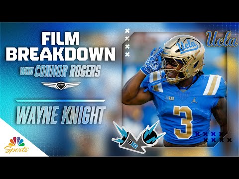 UCLA RB Wayne Knight has a lethal combination of power and agility | Big Ten Film Breakdown