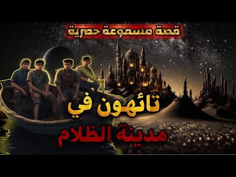 قصة تائهون في مدينة الظلام حكاية طويلة مسموعة قبل النوم رائعة جدا قصص مسموعة صوت الحكايات