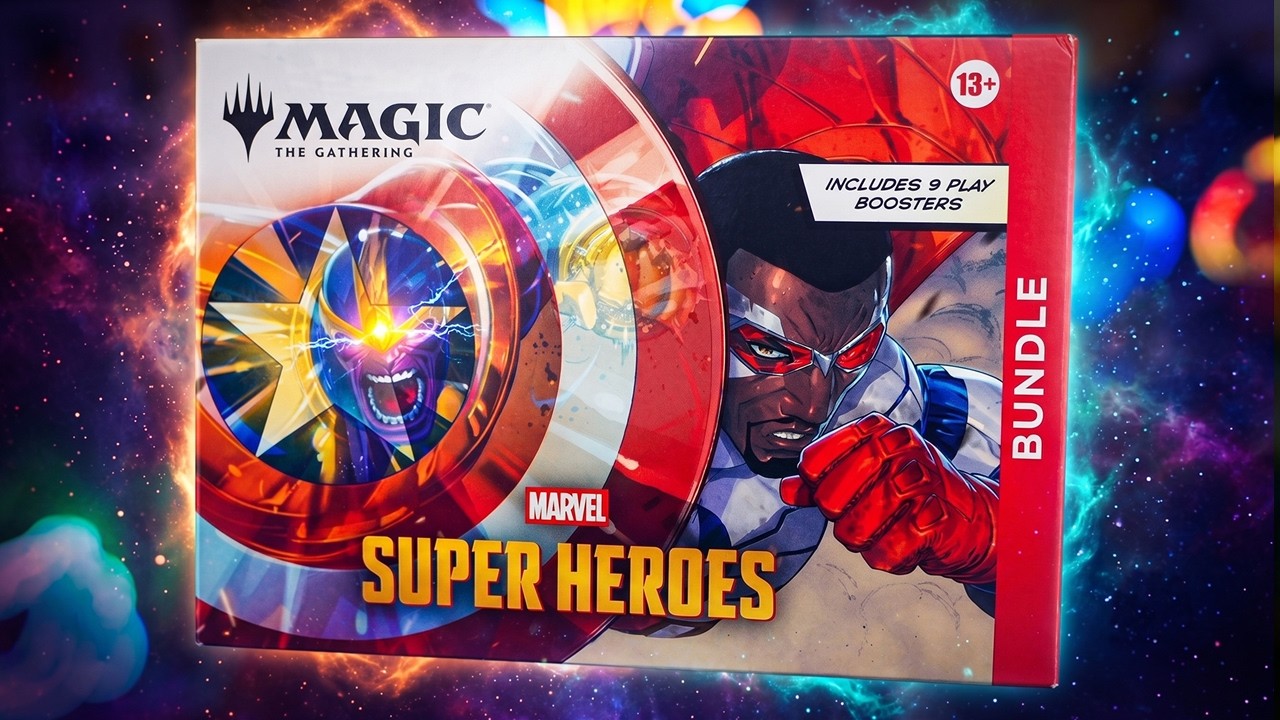 UNBOXING of the New Magic: The Gathering MARVEL SUPER HEROES