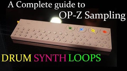 A complete guide to the new OP-Z sampling feature