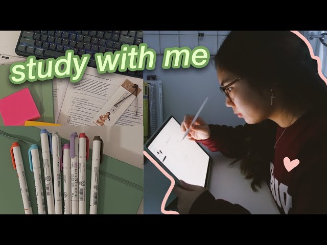 study vlog ✧˖°🌷📎⋆ ˚｡⋆୨୧˚ #studyvlog #student