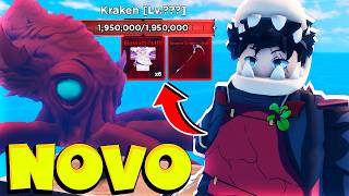 Derrotei o NOVO KRAKEN e peguei a NOVA ESPADA no Sailor P...