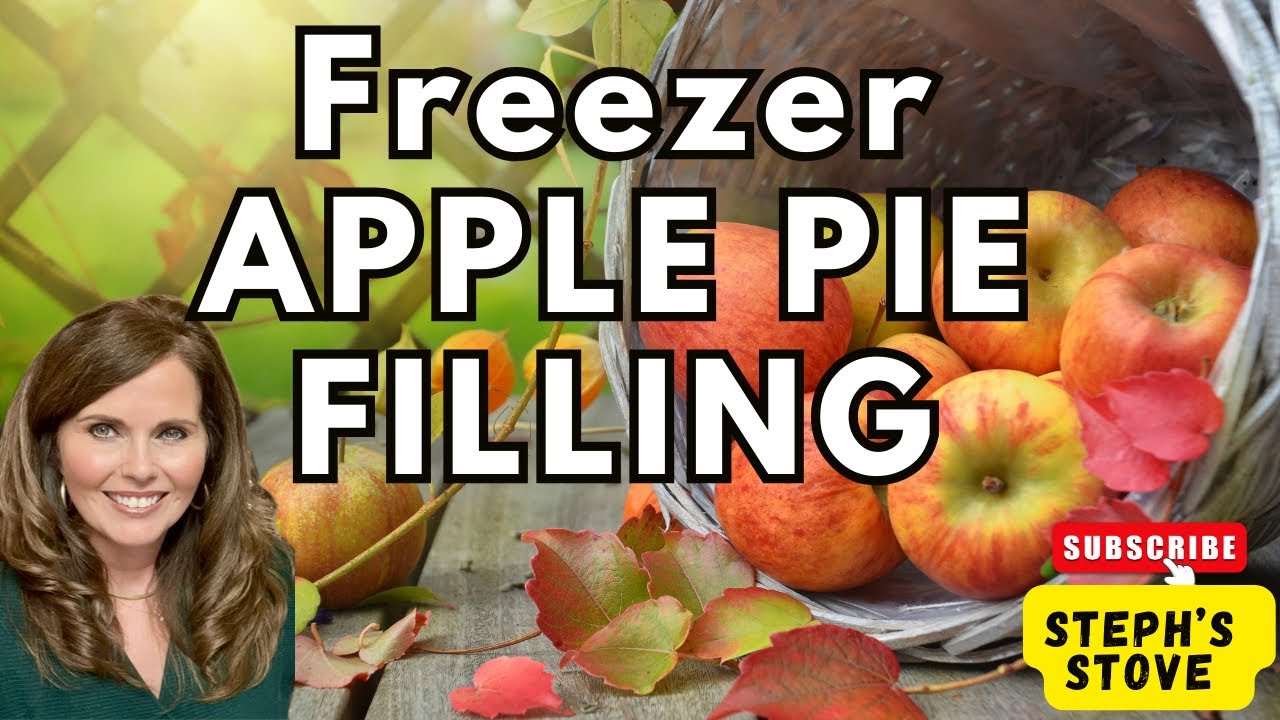 Замороженная начинка для яблочного пирога — рецепт без выпечки — Steph’s Sove