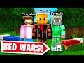 I Got CRAYATOR & FRESH To Play MINECRAFT BED WARS..