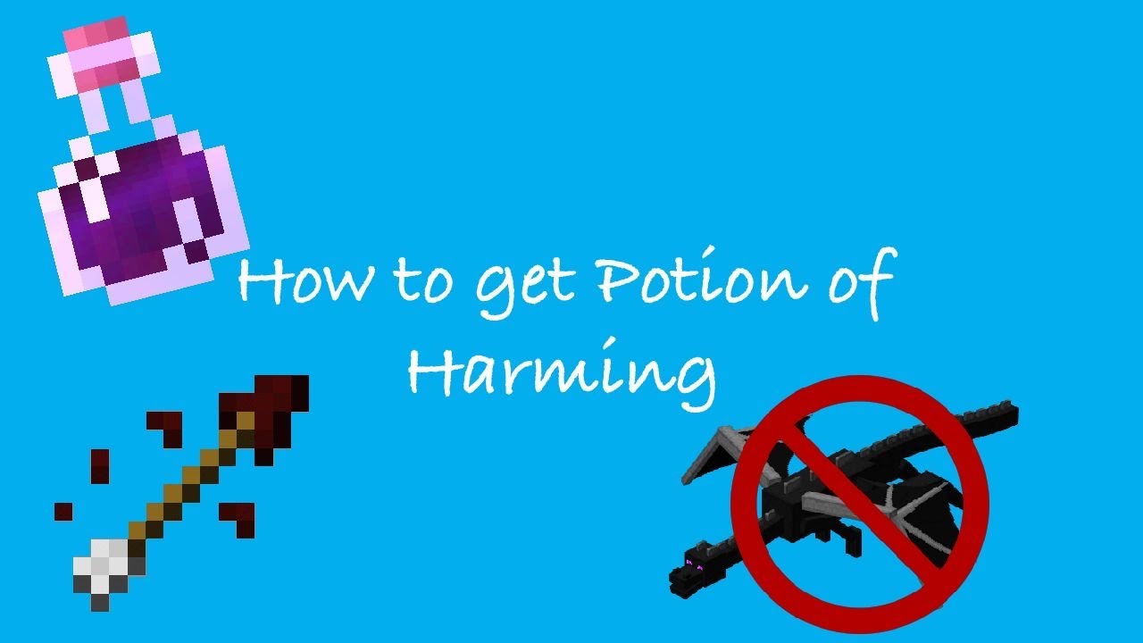 How To Make A Instant Damage Potion In Minecraft