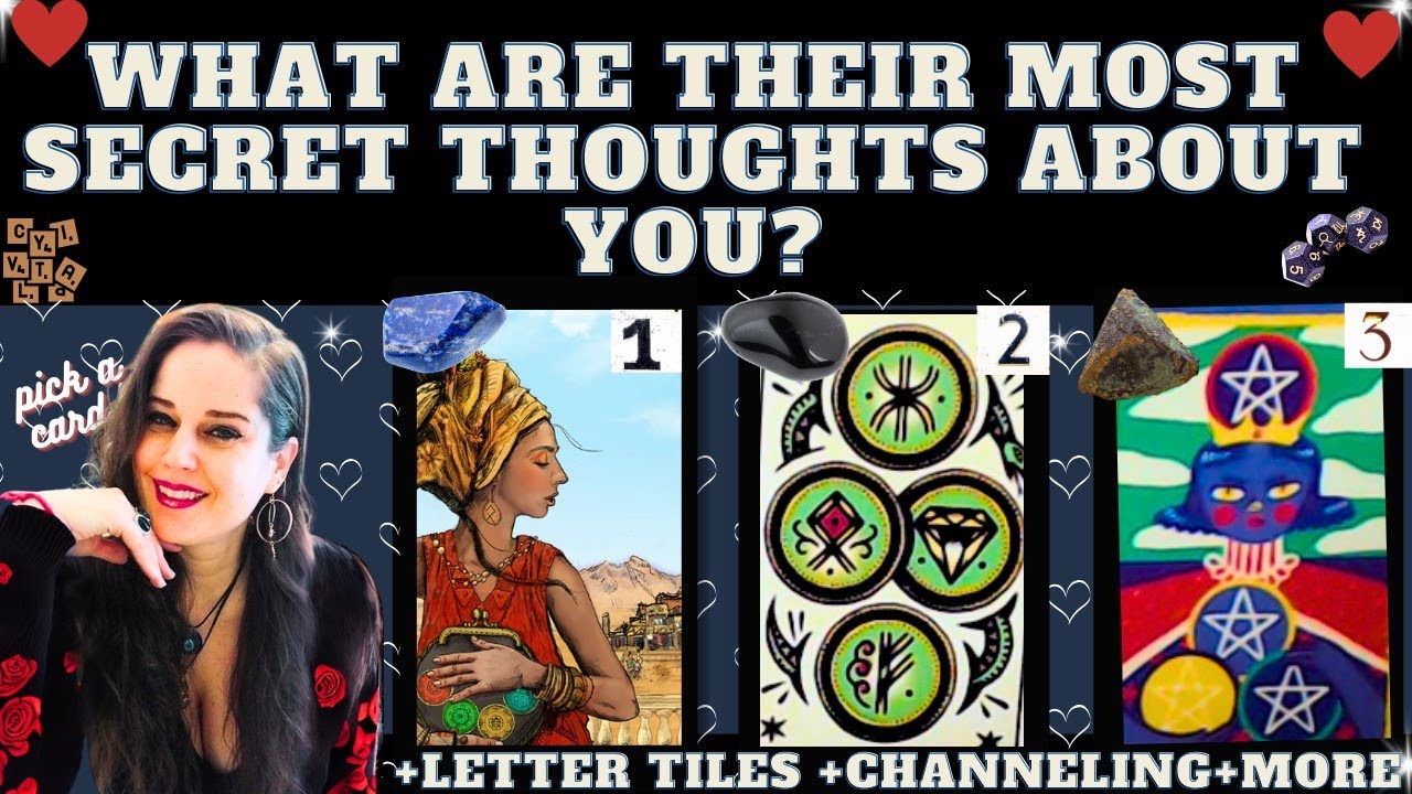 WHAT ARE THEIR SECRET THOUGHTS AND FEELINGS ABOUT YOU? 💗TAROT PICK A CARD (ASTRO DICE + EXACT NAMES)