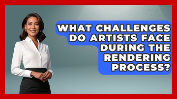 What Challenges Do Artists Face During the Rendering Process? | The Virtual Art Desk News