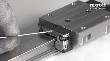 [EN] Bosch Rexroth: Linear Guides - Lubrication with nozzle tube (How-To)