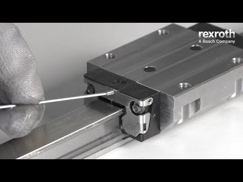 [EN] Bosch Rexroth: How to - Lubrication of Linear Guides with nozzle tube