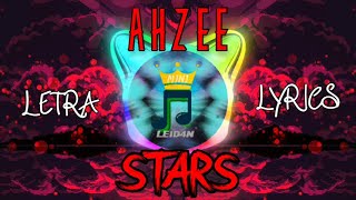 Ahzee-Stars ( Lyrics ) Sub Español || Neon Audio Spectrum