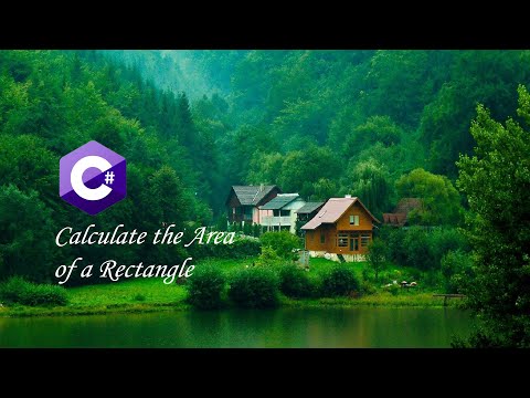 C# Calculate the Area of a Rectangle