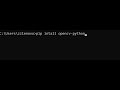 pip install opencv-python