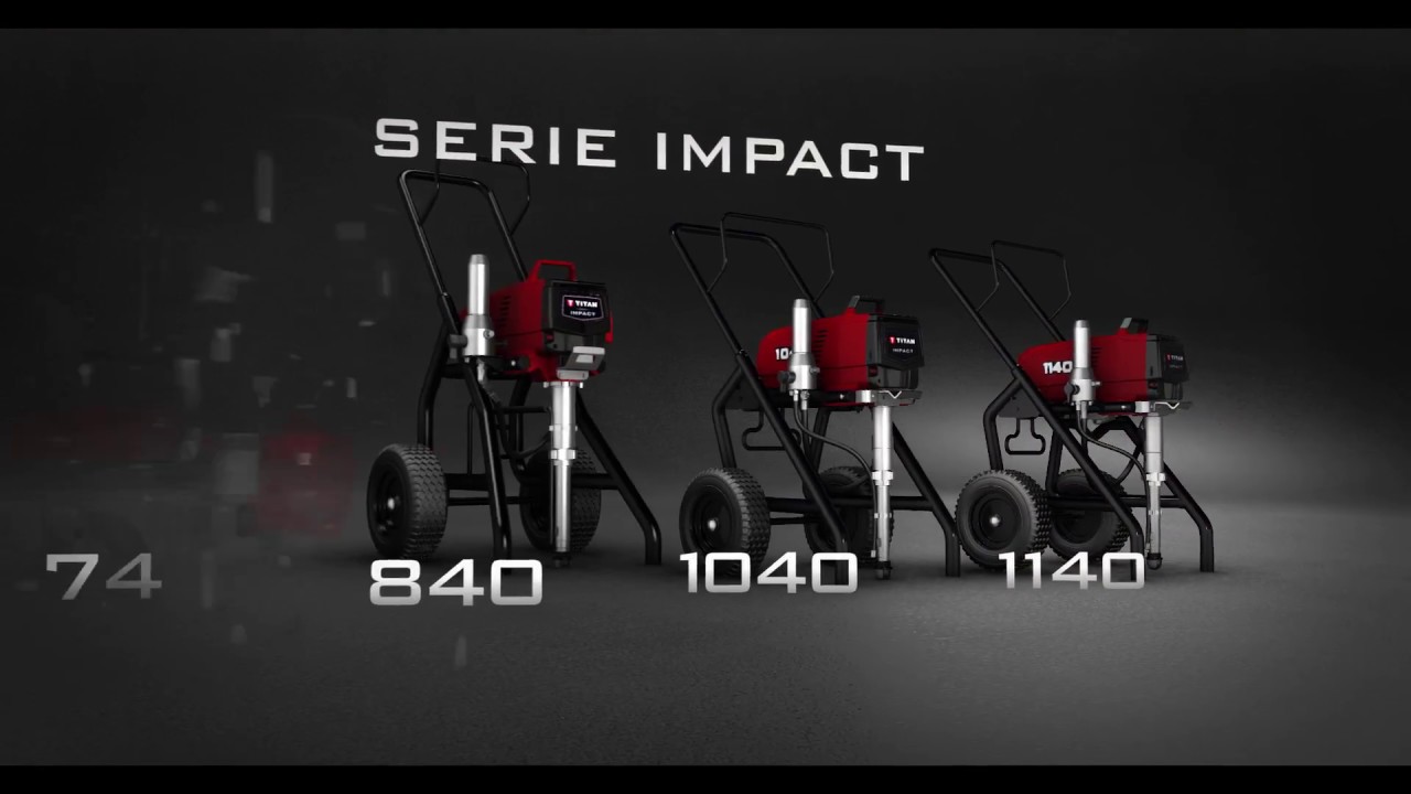 Pulverizador sin aire eléctrico Titan Impact 740|840|1040|1140 (español)