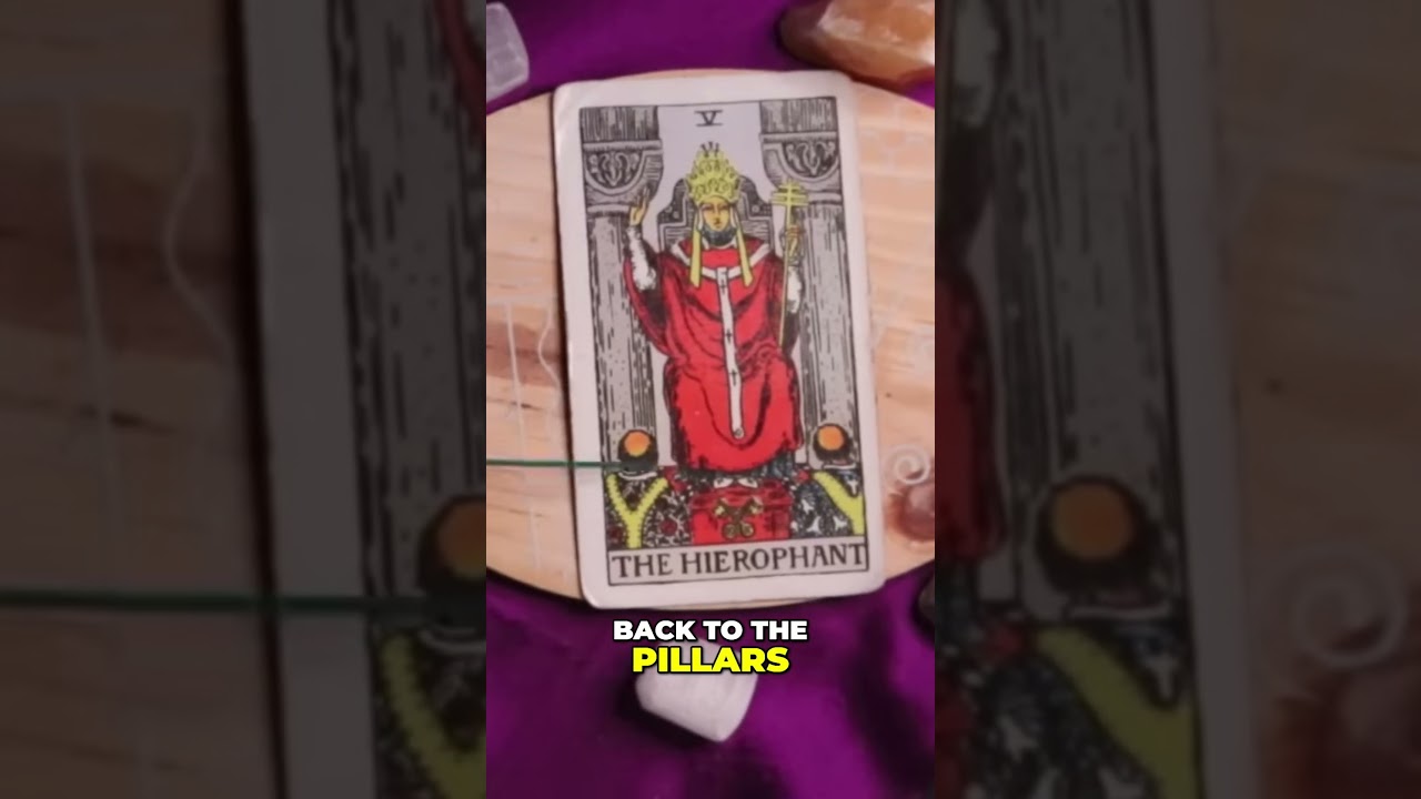 🌈 Ancient Wisdom for Modern Souls: Learn from the Hierophant #mrcosmic #SpiritualAwakening thumbnail
