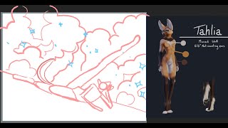 Animating Commission - Maned Wolf Bayonetta Dance