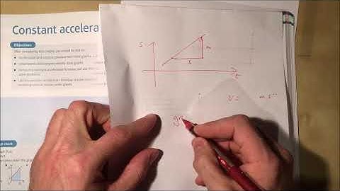 5  Displacement  Time and Velocity Time Graphs   Chapter 9 Sections 1 and 2 Edexcel Applied AS Level