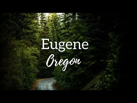 Vídeo: Que tipo de árvores existem em Eugene Oregon?