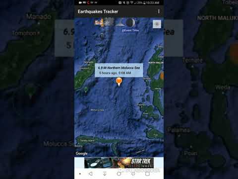 Northern Molucca Sea, Indonesia Earthquake July 7th, 2019