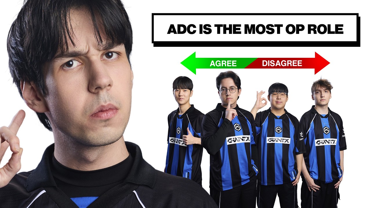 ADC IS THE MOST OP ROLE IN League Of Legends? | PRO GAMERS PLAY AGREE TO DISAGREE