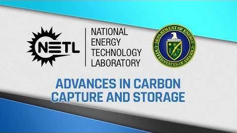 The Energy Department and NETL