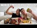 TRYING WORLD&#39;S MOST EXOTIC FRUITS!