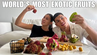 TRYING WORLD&#39;S MOST EXOTIC FRUITS!