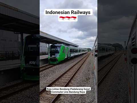 Raja Lintas Bandung-Padalarang Susul Commuter Line Bandung Raya//Indonesian Railways #keretaapi