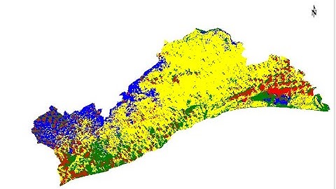 Supervised classification with ENVI 5.3