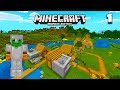 Minecraft Bedrock - Minecraft Let's Play Survival EP 1  - THE BEST MINECRAFT SEED EVER!