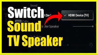 How to Switch Sound to your TV speakers on PS5 Console (Easy Tutorial) @YourSixStudios