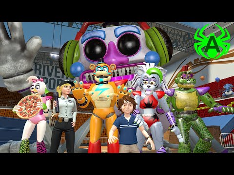 Gregory Restores Power (Part 4) | FNAF Security Breach gaming Animation