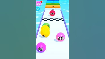 level 29 BallRun2048 😱  😱  #ballrun2048 #ballrun2048gameplay