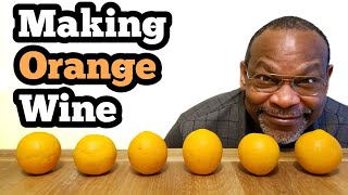 Making Orange Wine 1 Gallon.