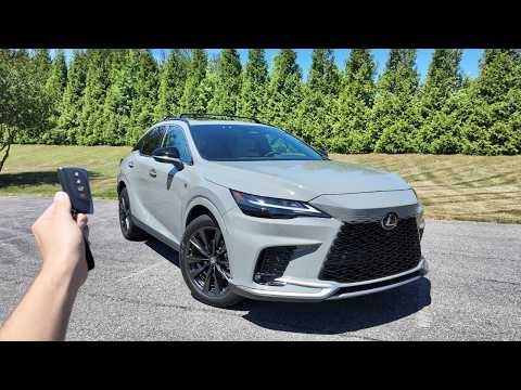 2026 Lexus Rx 350h F Sport Proves Hybrid Suvs Can Be Luxurious