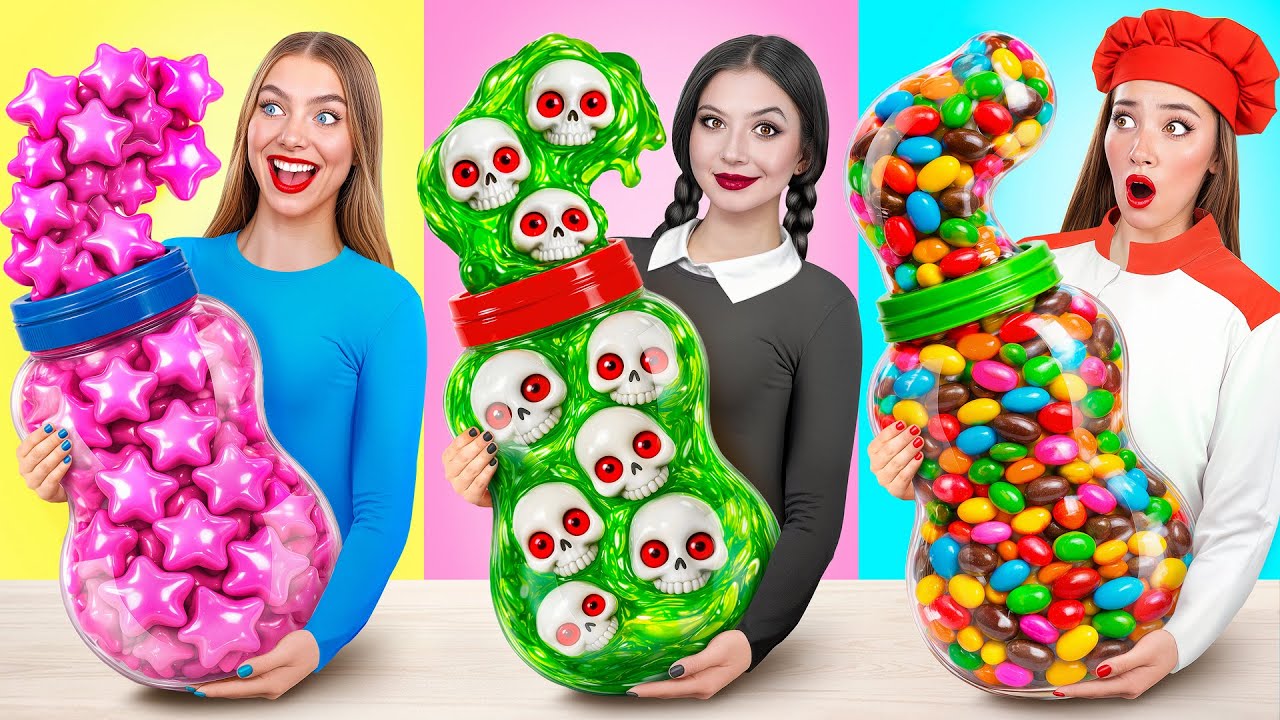 Кулинарный Челлендж: Уэнсдей Против Бабушки | Простые Кулинарные Рецепты от Multi DO Challenge