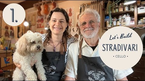 ✅1️⃣ LIVE: Cello Making: edges and arching 🎻🌈 Stradivari "VI KING"