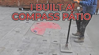 I BUILT A COMPASS #PATIO