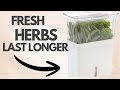 Must Have! I Was Tired of Throwing Away Herbs - Gifted