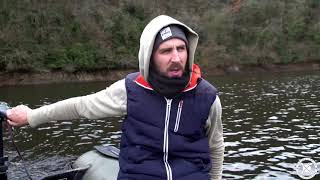 Pêche à la carpe en hiver en barrage avec Nicolas Levine et Eric Delcroix
