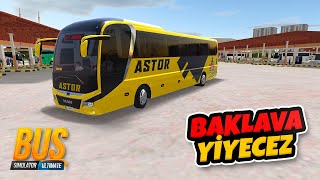 Yeni Otobüsle Gaziantep'e Baklava Yemeye Gidiyoruz - Otobüs Simulator Ultimate