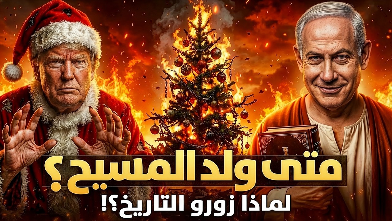 كذبة 25 ديسمبر| متى وُلد المسيح؟ولماذا تم التلاعب بالتاريخ؟!هل يحتفل العالم بمولده في يوم خاطئ؟