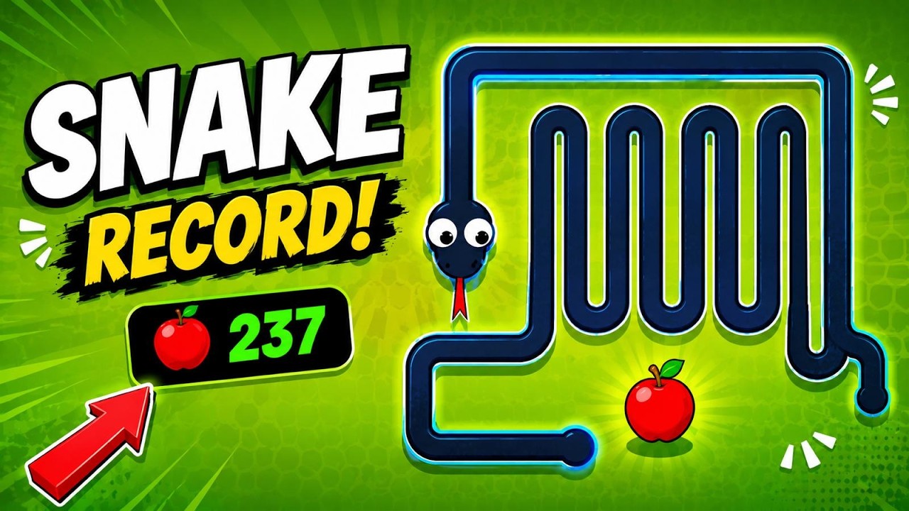 jugando al snake 24 - YouTube