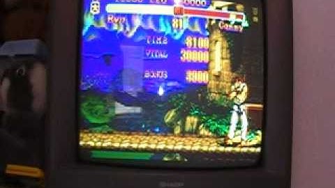 Super Famicom TV playing SNES games.