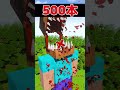 矢10000本をスティーブにとばしたらどうなる?!#マイクラ #shorts #minecraft