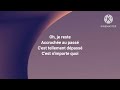 VITAA- Je n'oublie pas(lyrics)