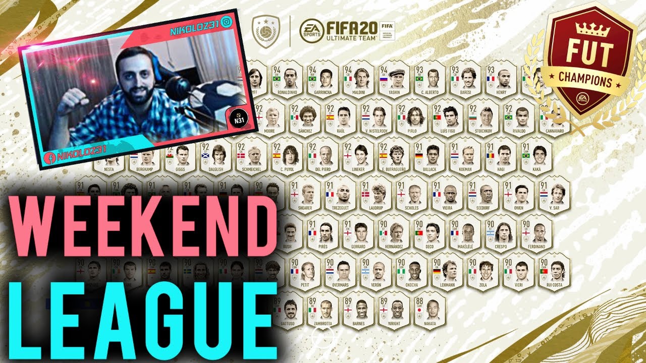 FUT CHAMPIONS WEEKEND LEAGUE #44 FIFA 20 ULTIMATE TEAM LIVE🔴